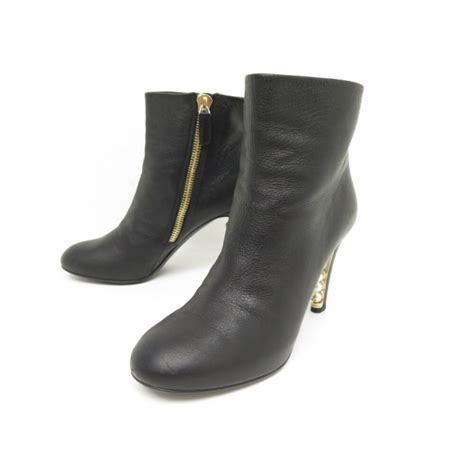 bottines chanel perles|Short boots .